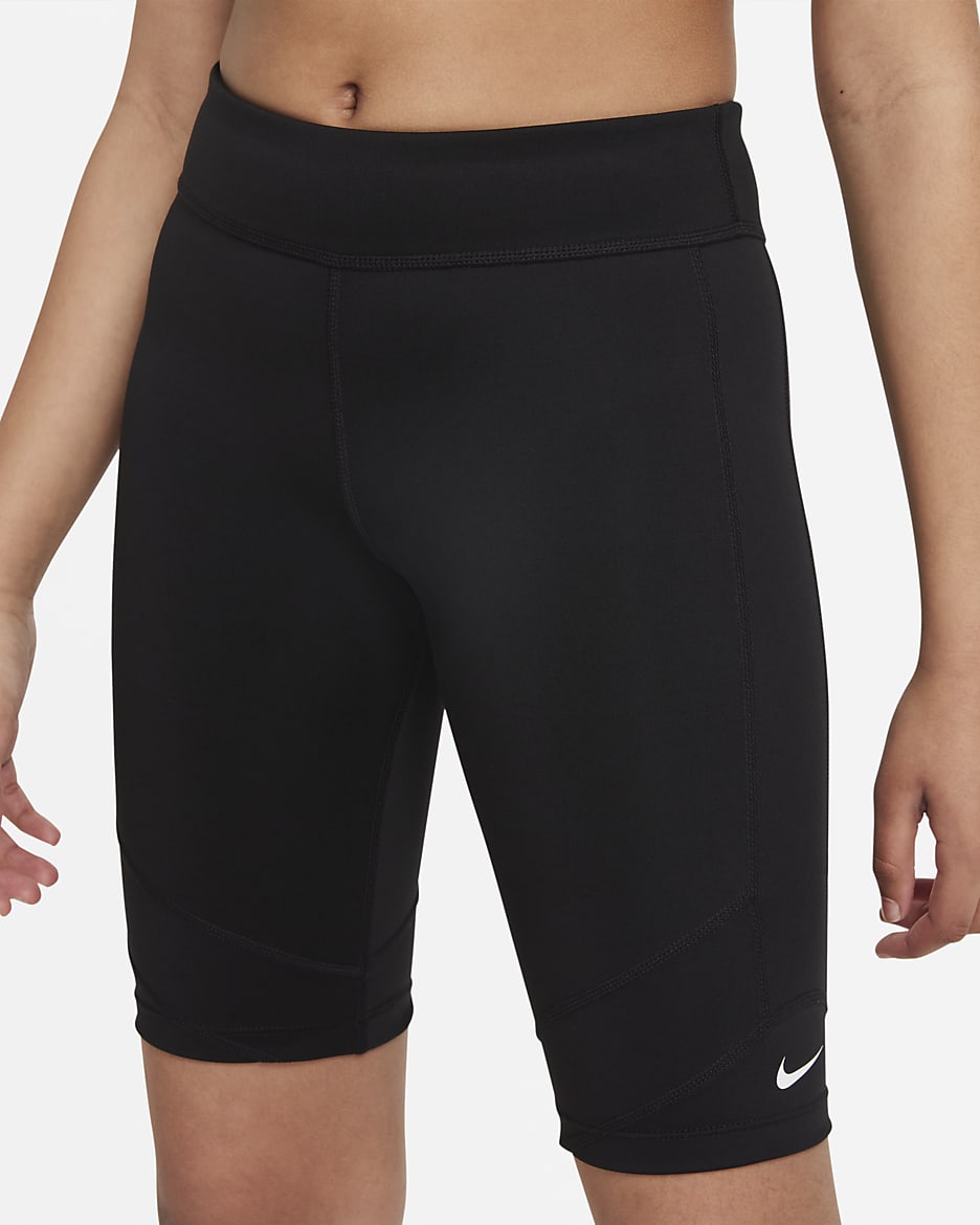 Nike Dri FIT One Big Kids Girls Bike Shorts